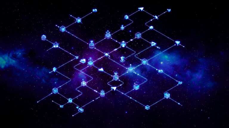 Minimal constellation-style system map